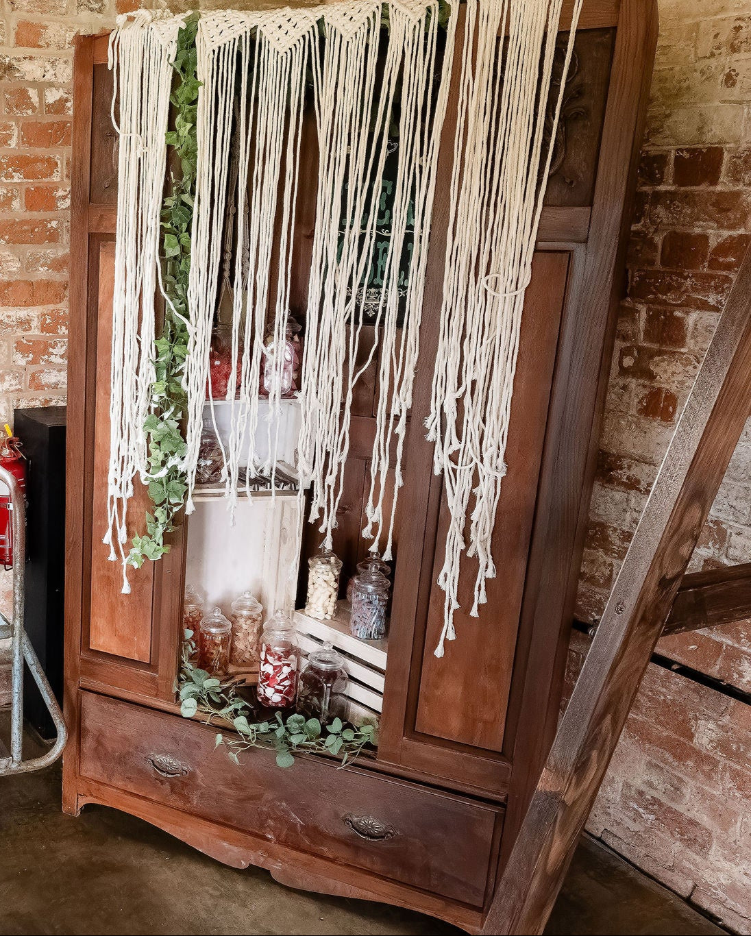 Macrame Wall Hanger/Backdrop(HIRE ONLY)