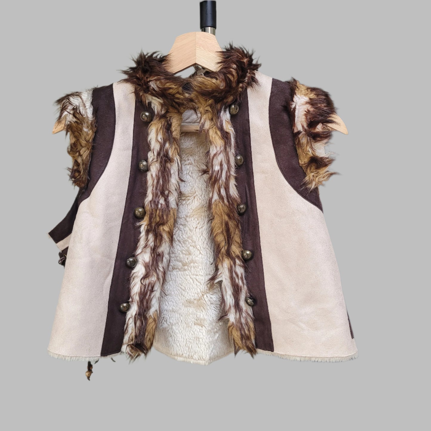 Evie- Furry Gilet