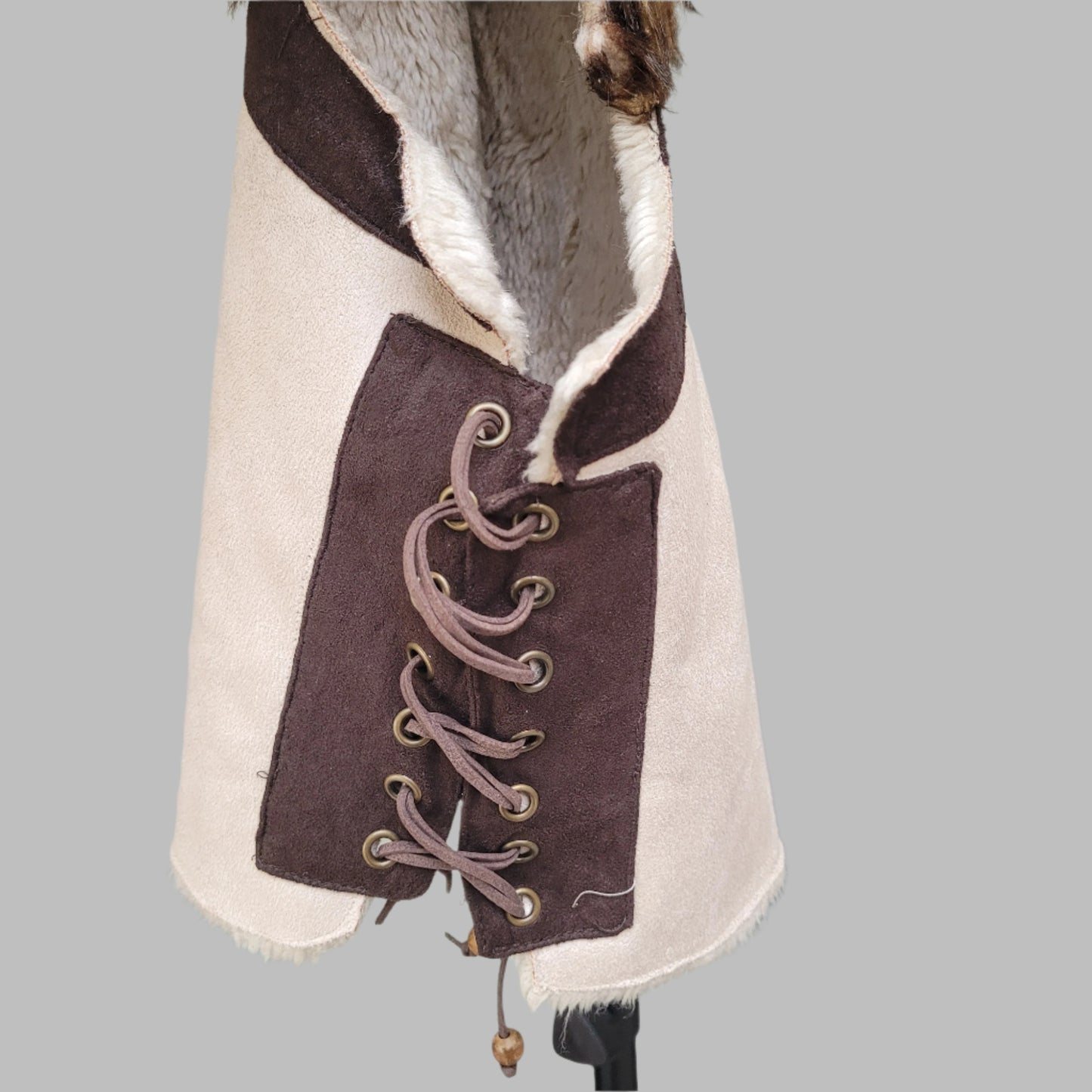 Evie- Furry Gilet