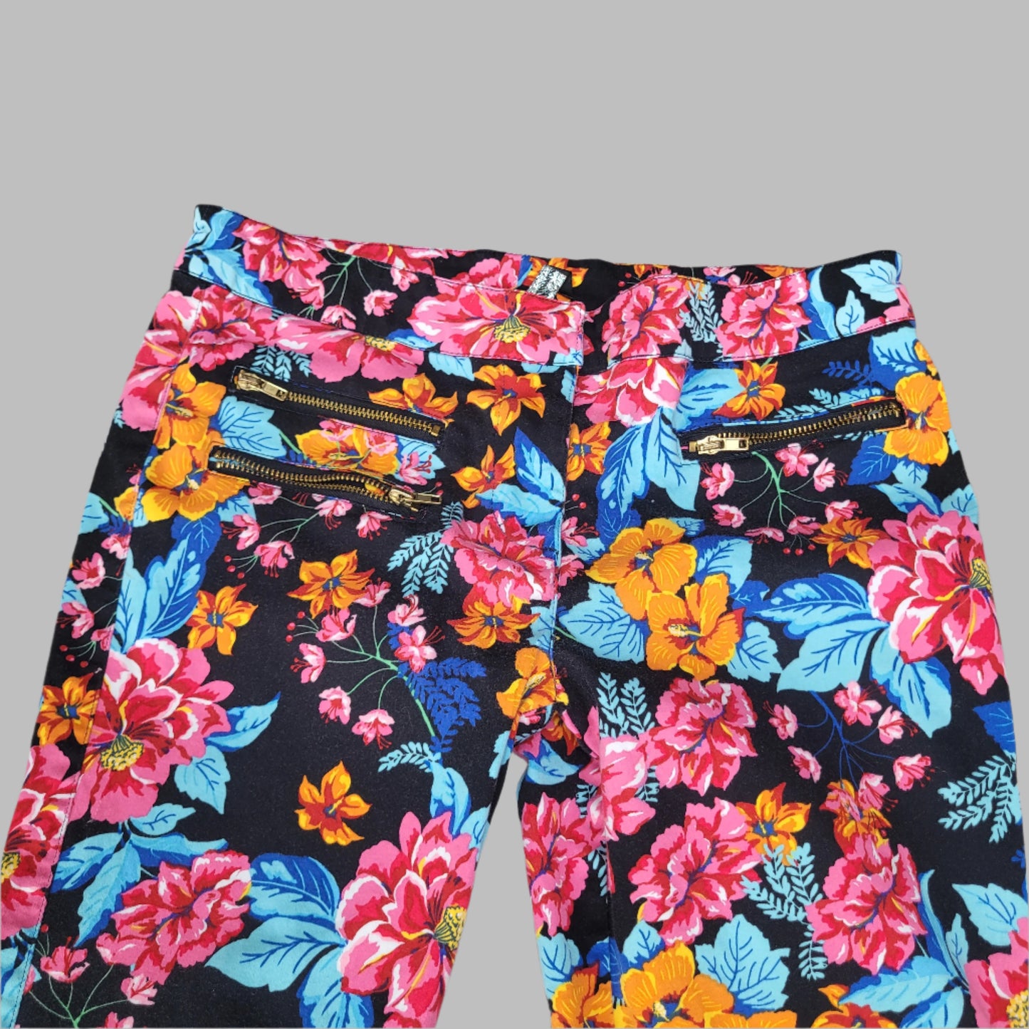 Womens Floral Trousers