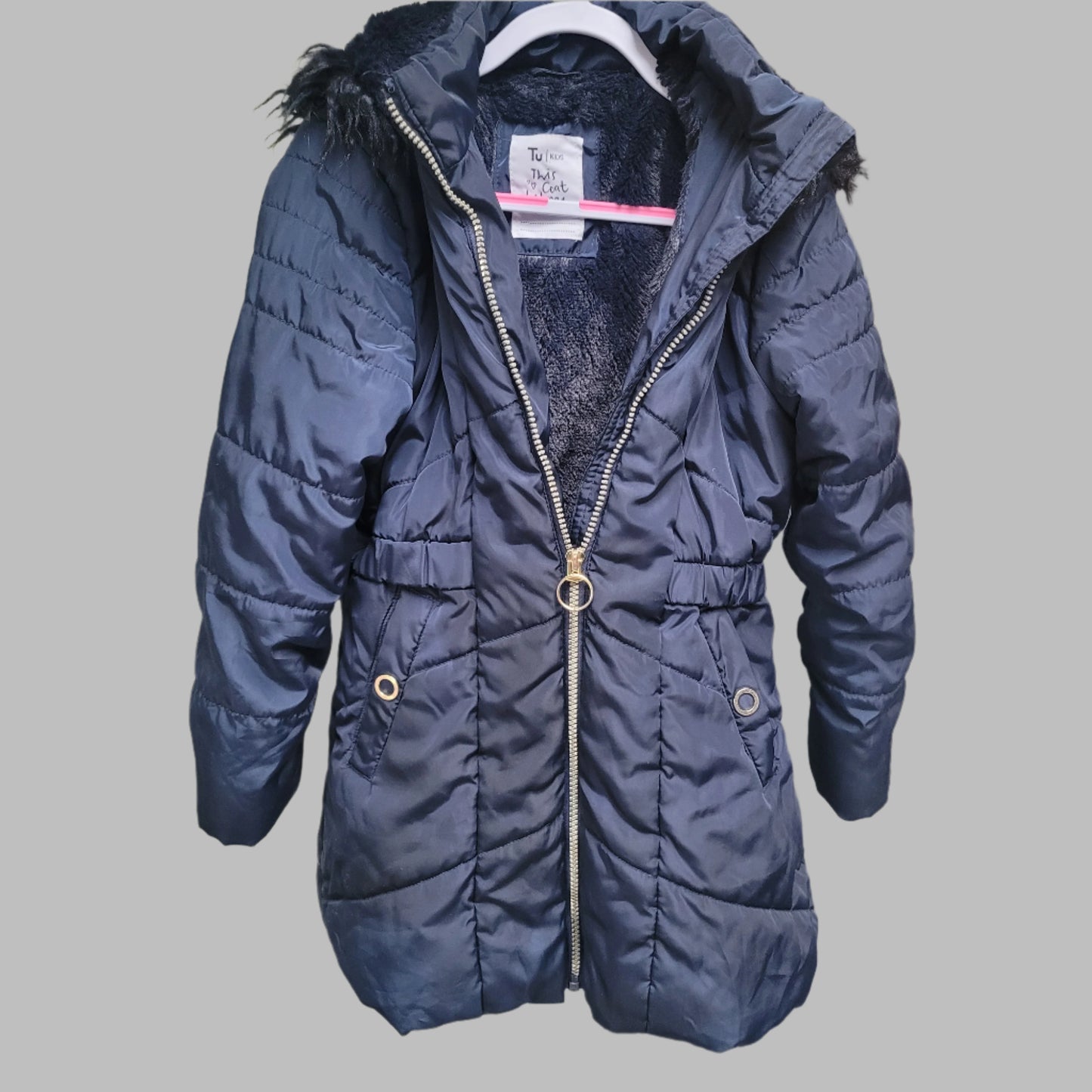 TU- Girls Thick Coat