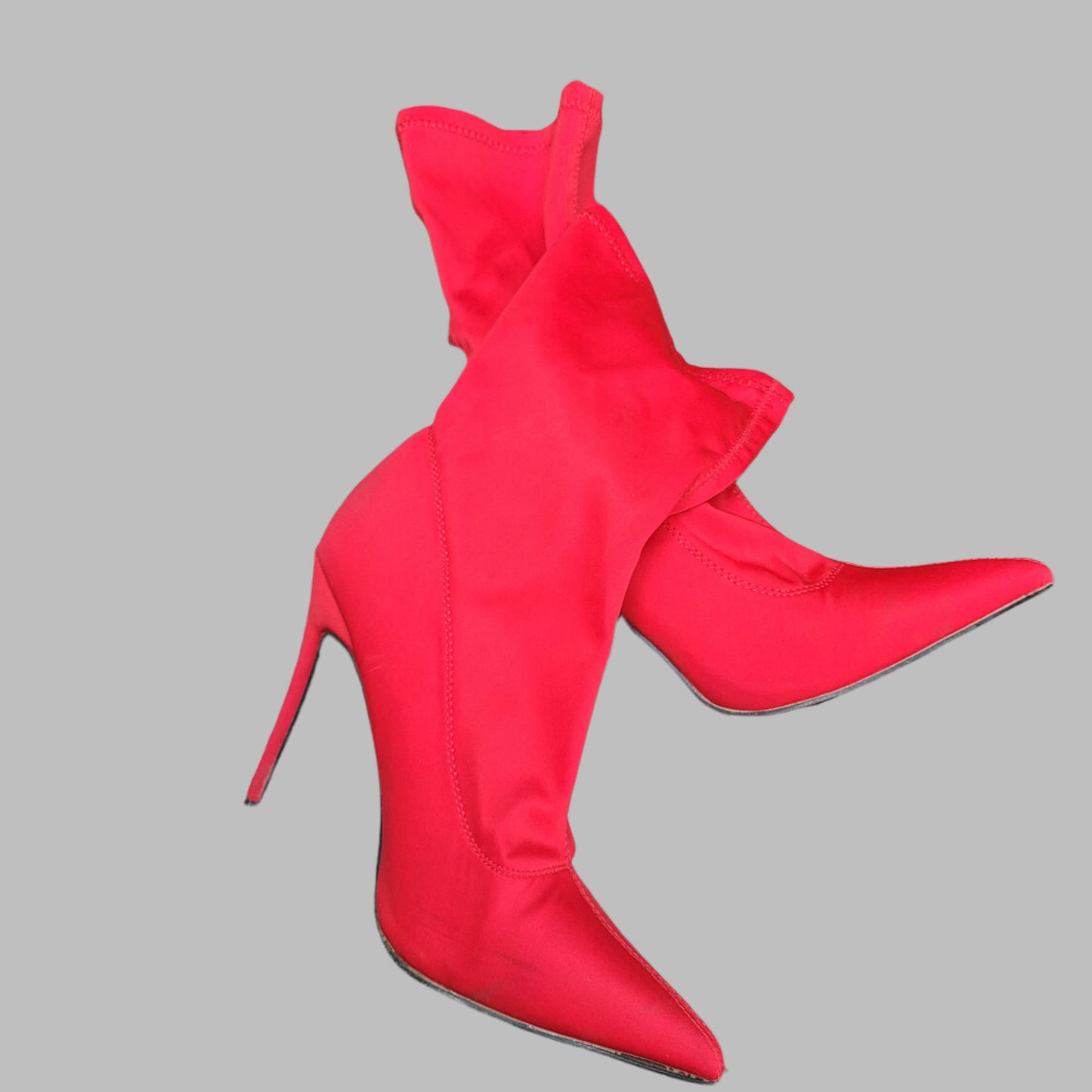 Womens Stretchy Sock Boots