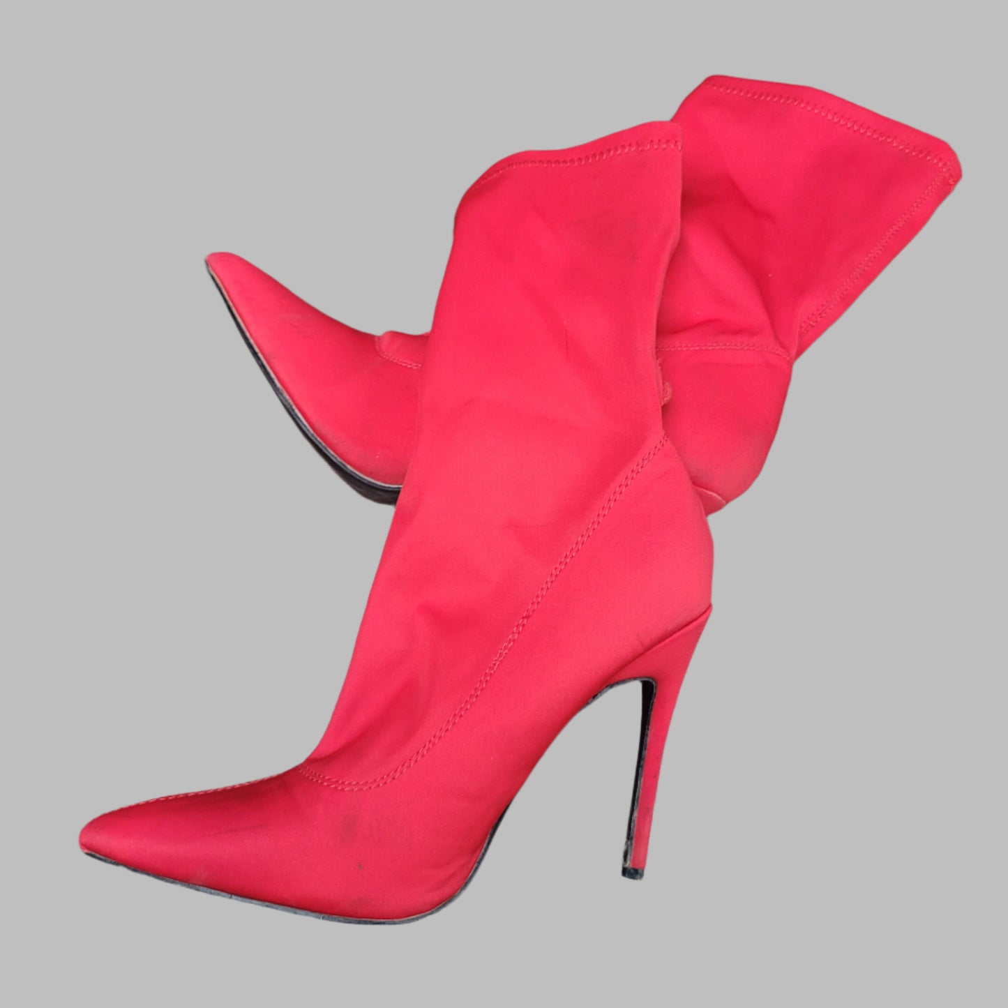 Womens Stretchy Sock Boots