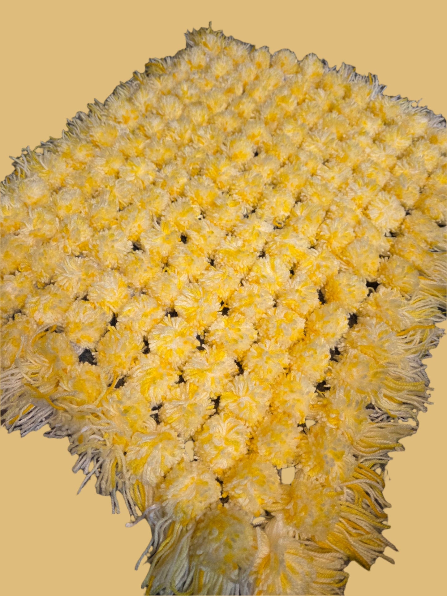 Grandma Marg's Handmade Pom-Pom Blankets