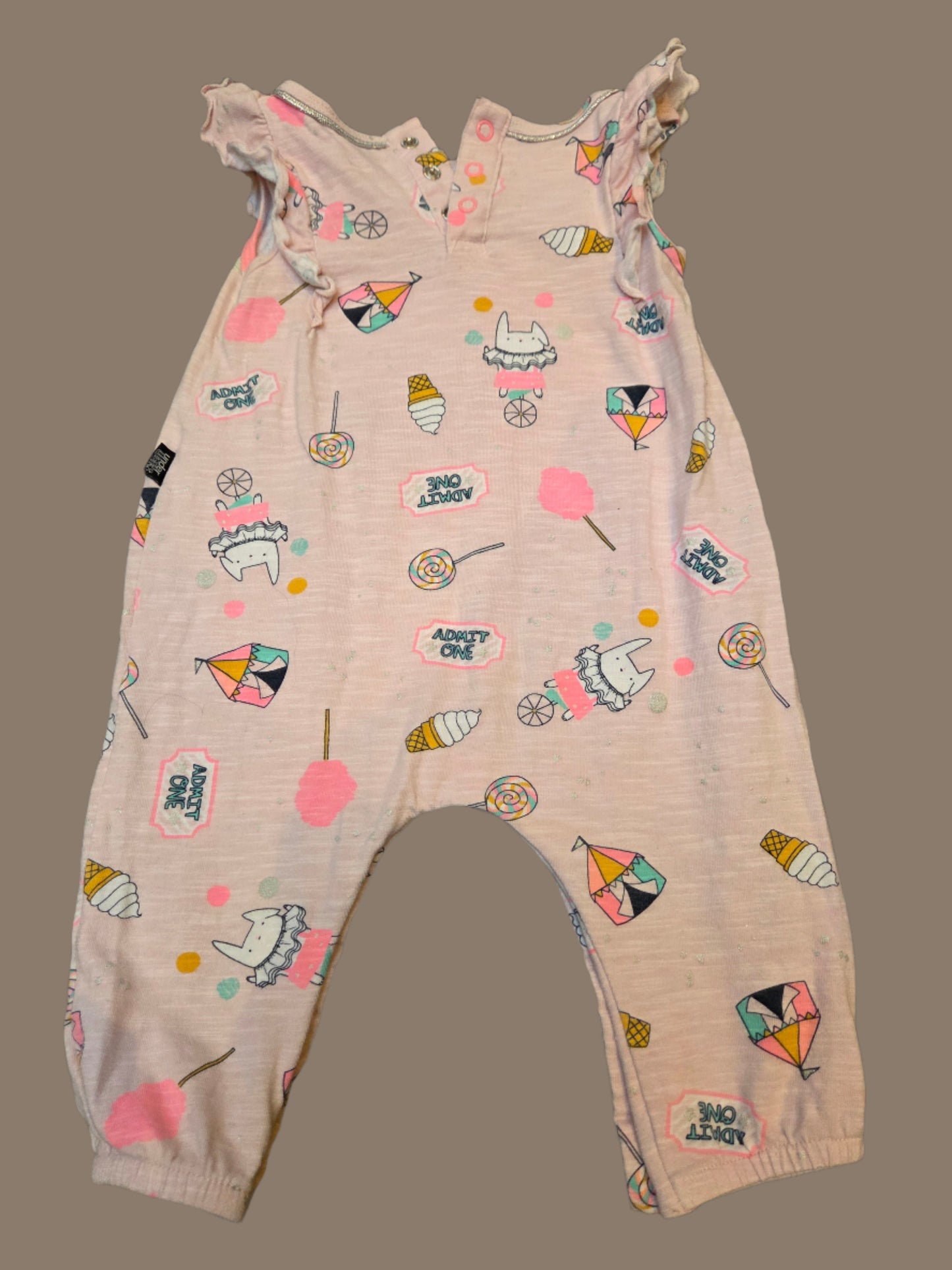 Underworks- Short Sleeve Romper