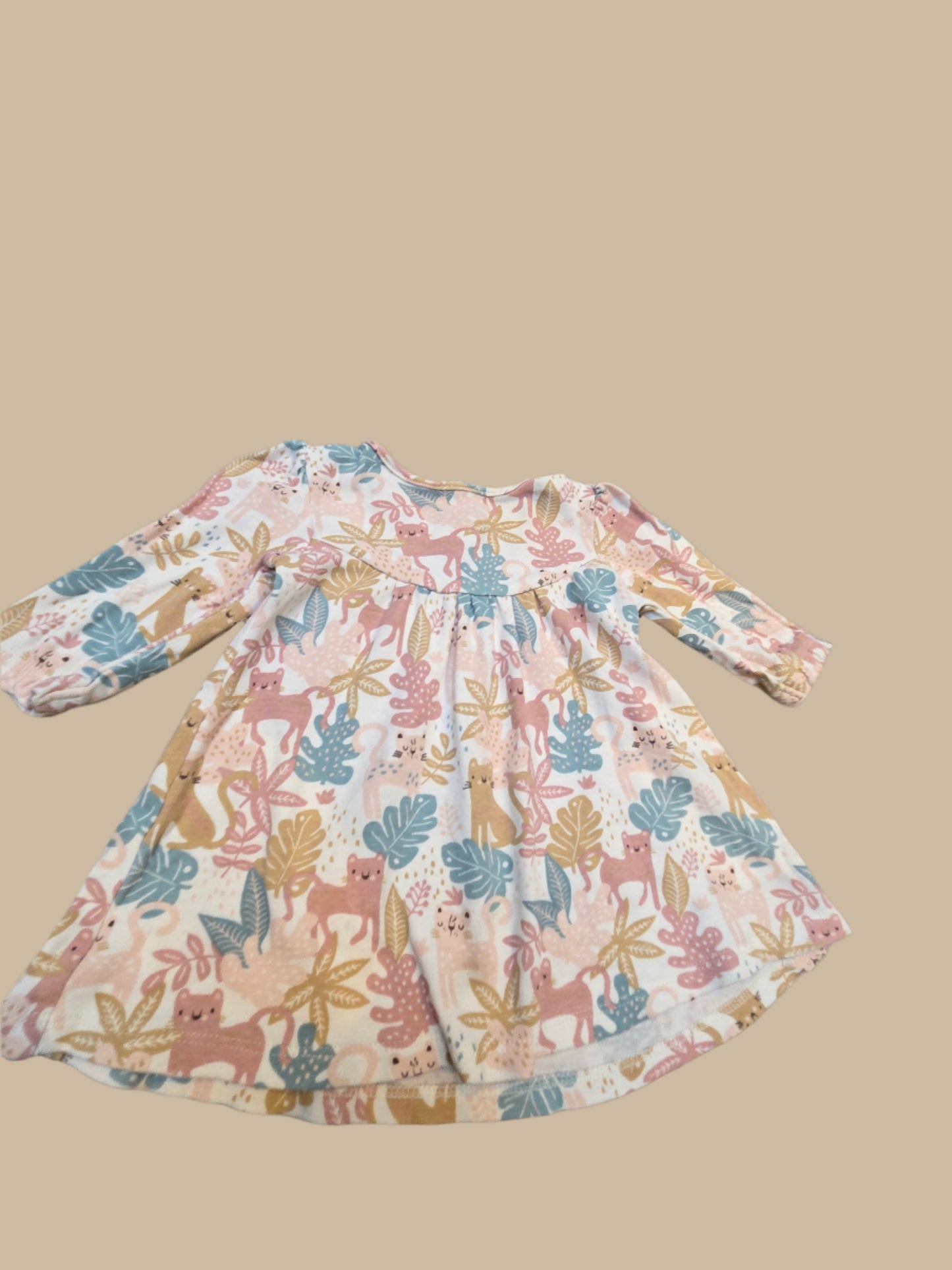 M&Co- Long Sleeve Dress