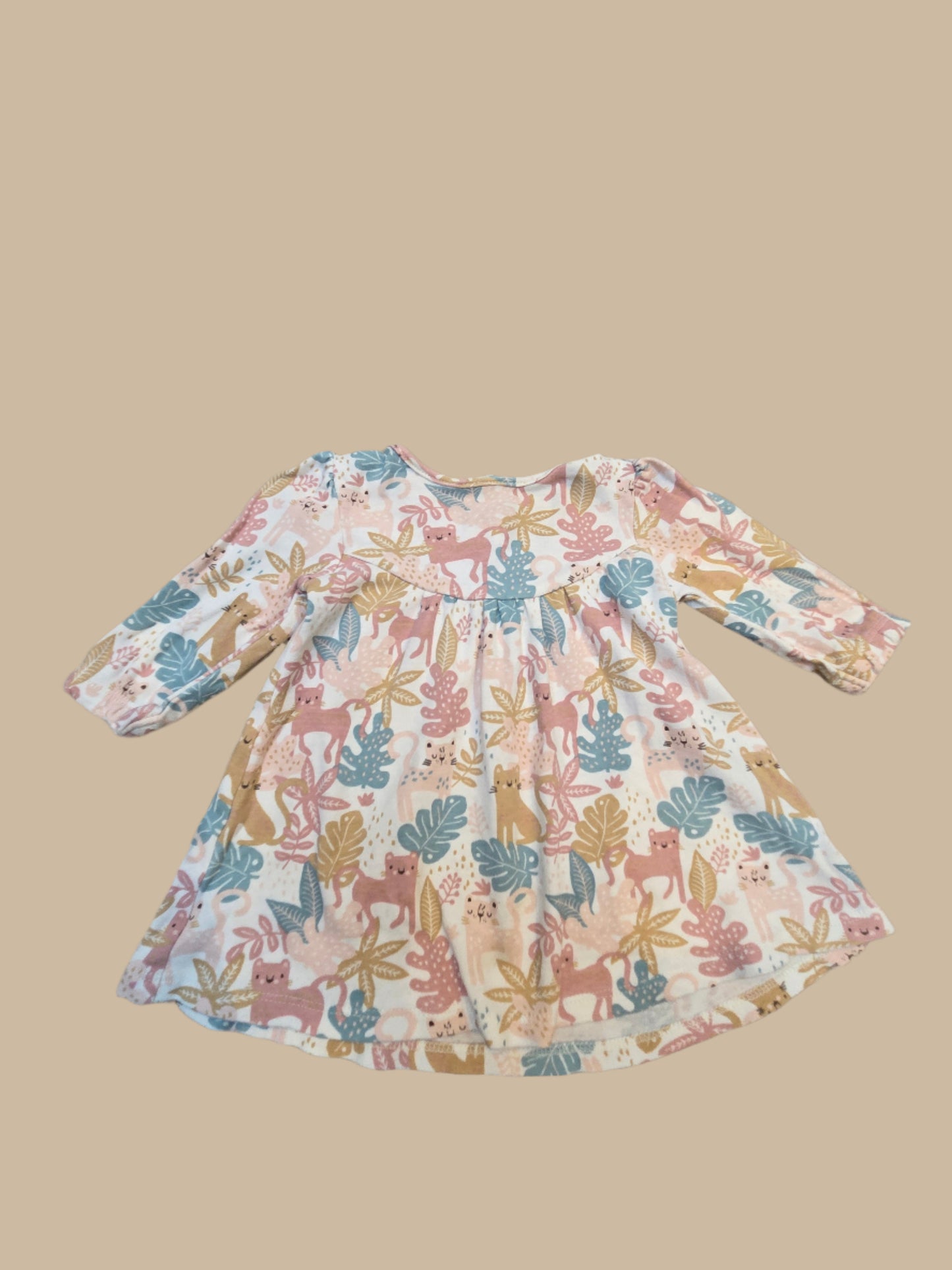 M&Co- Long Sleeve Dress