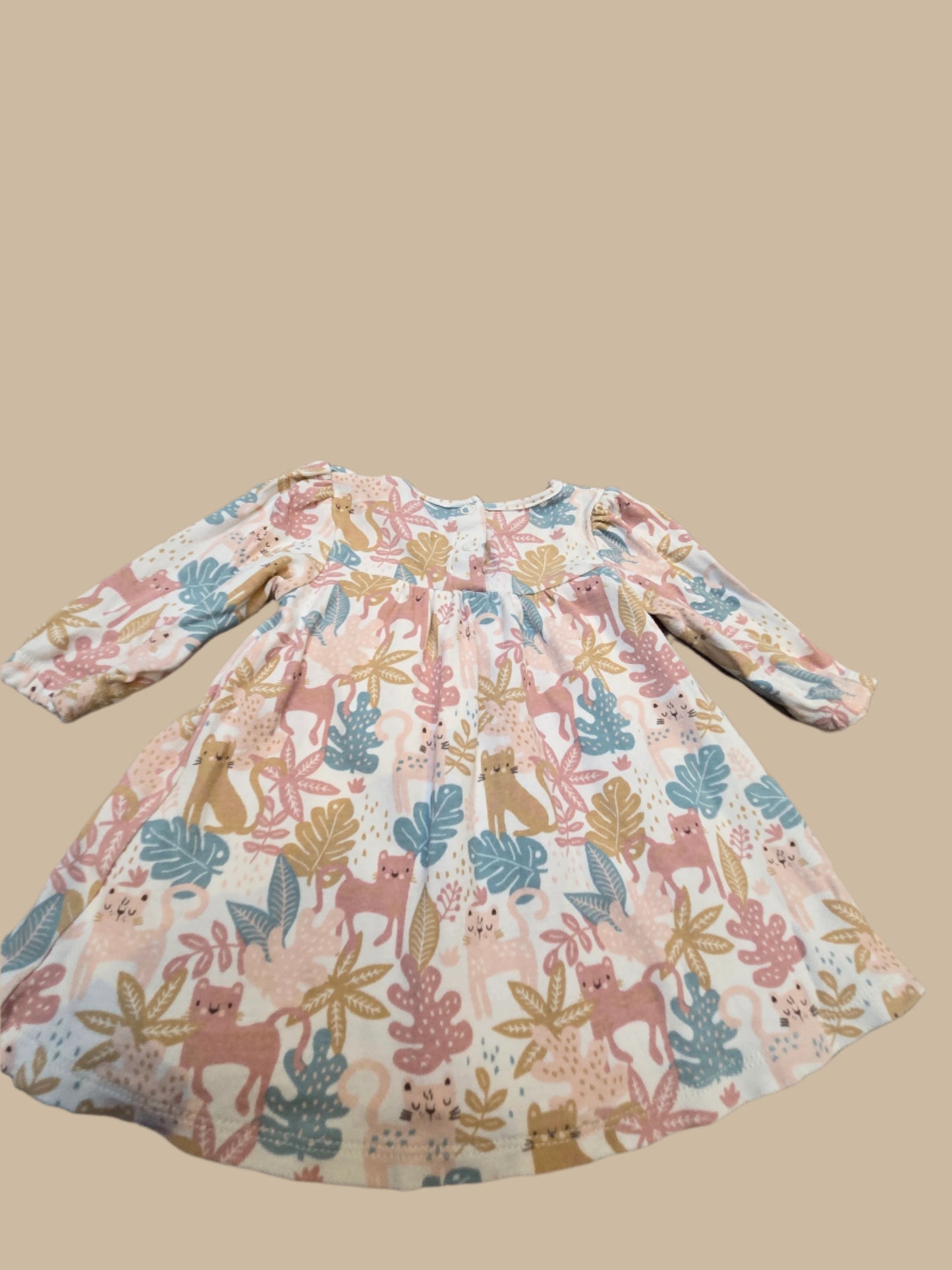 M&Co- Long Sleeve Dress