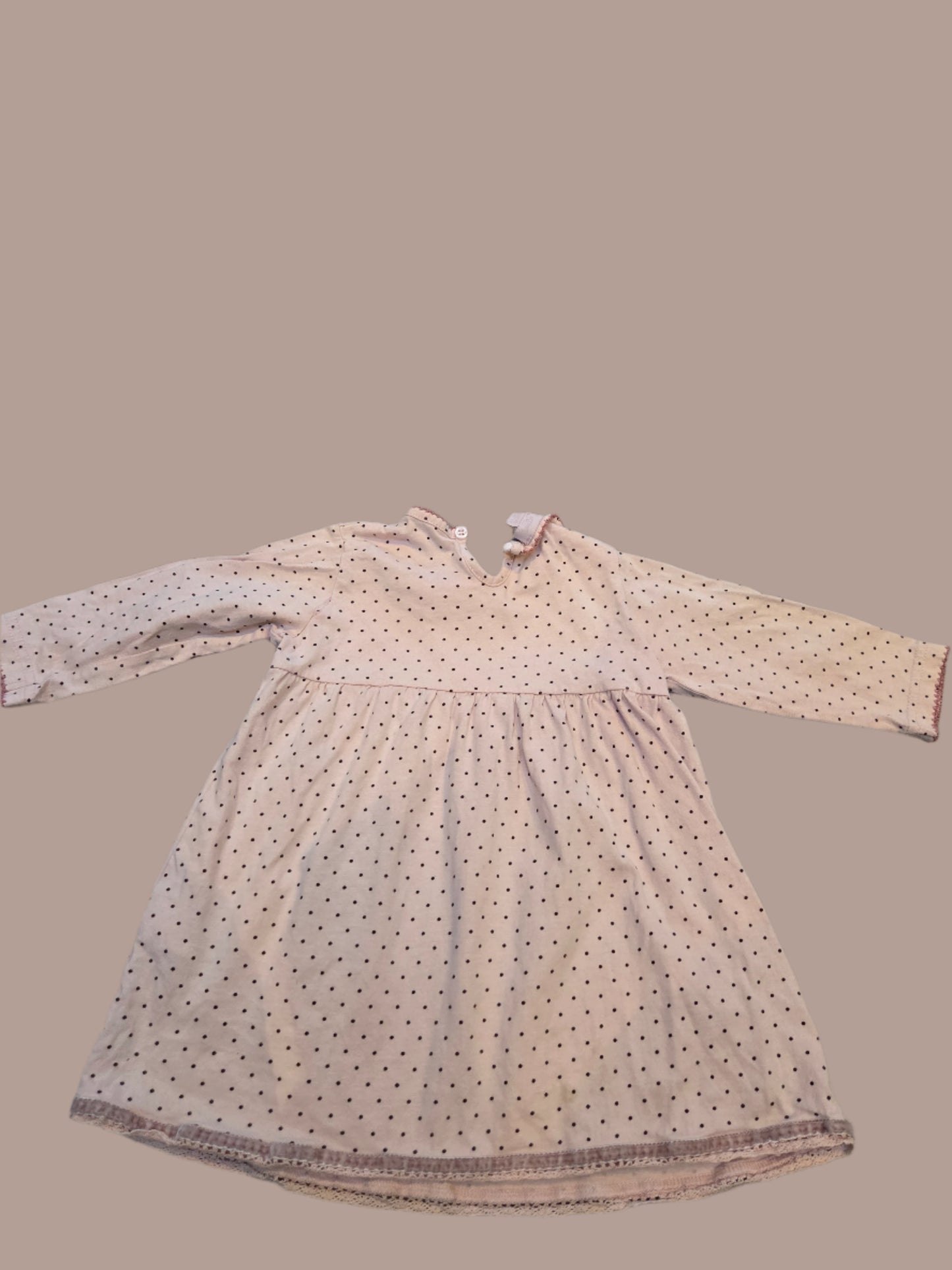 Monsoon- Long Sleeve Dress