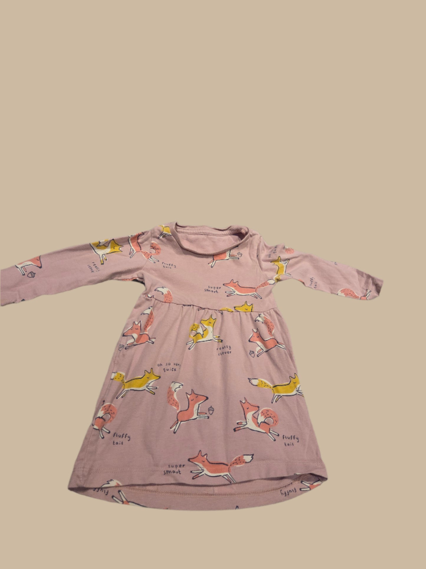 M&S- Long Sleeve Dress