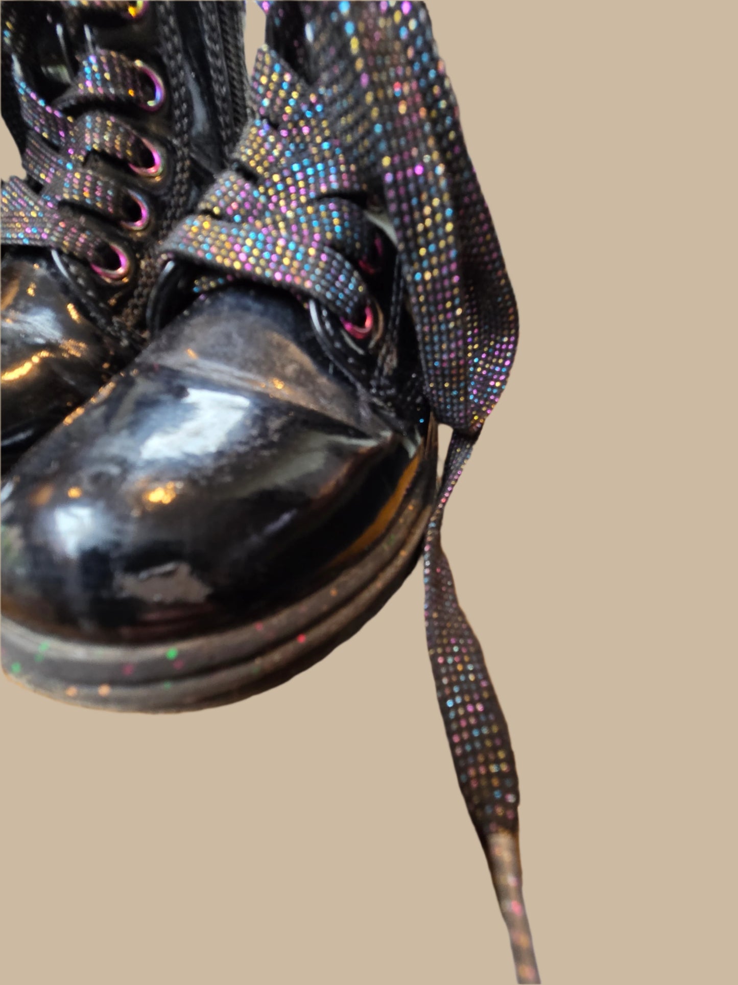 George- Patent Boots