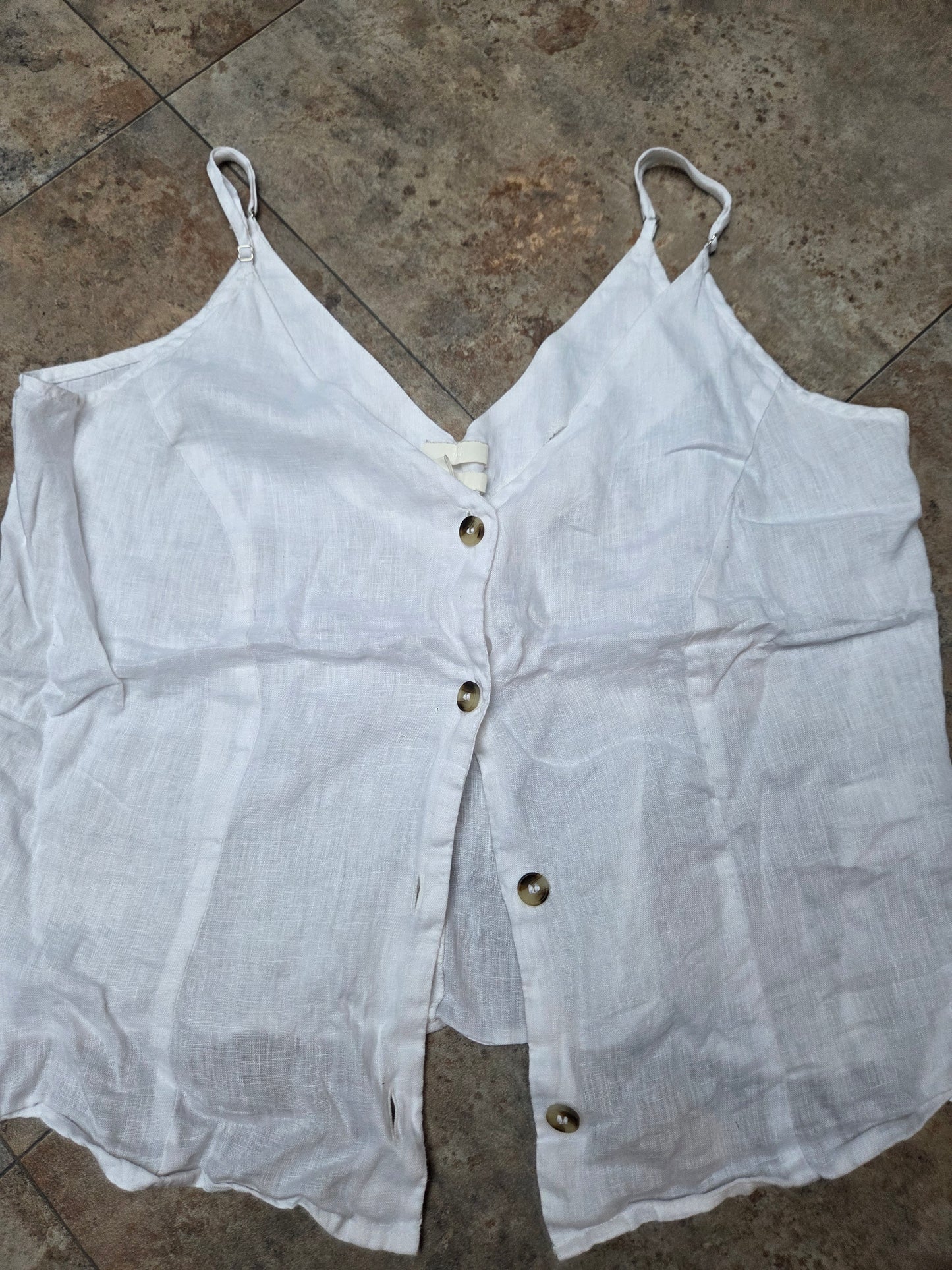 H&M Linen Vest top