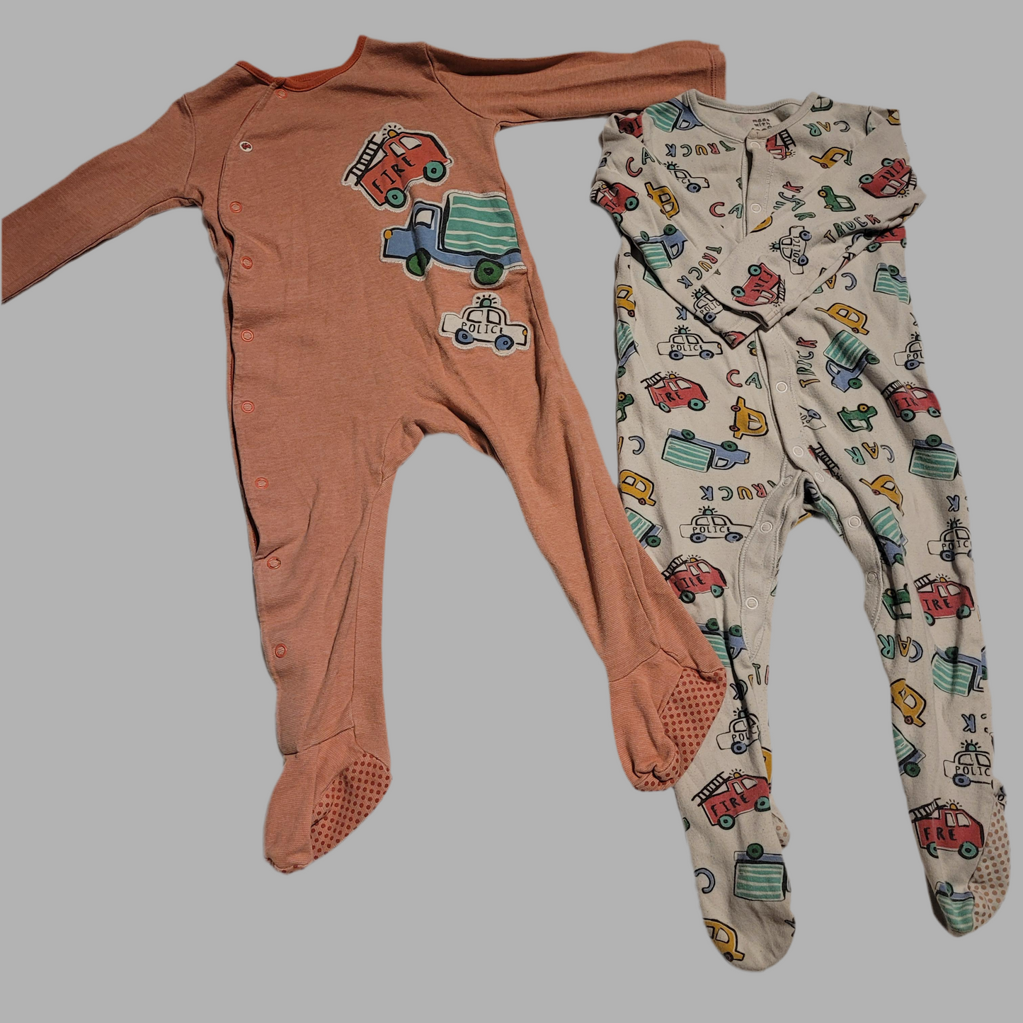F&F- Pack of 2 sleepsuit