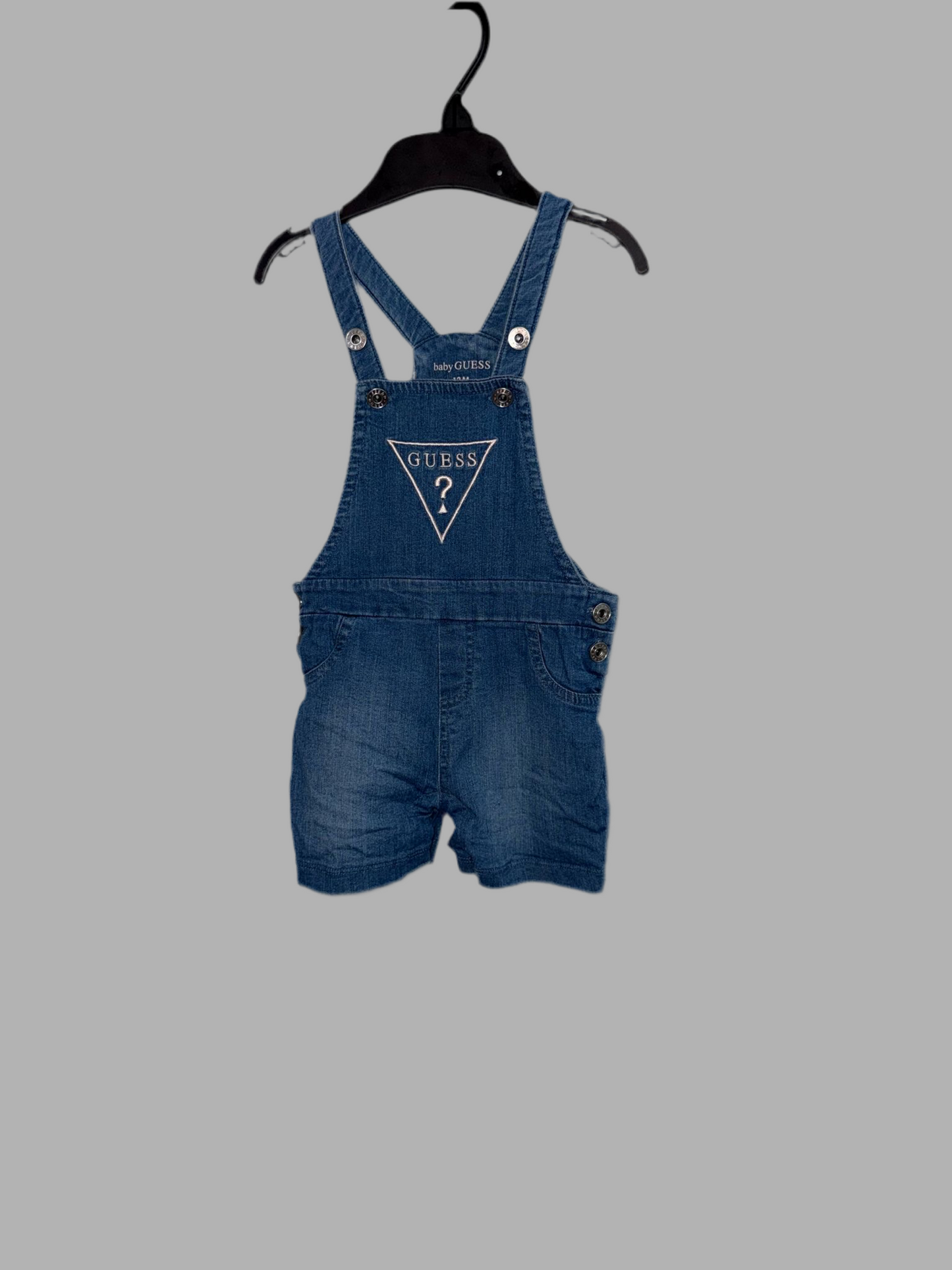 Baby guess dungaree shorts