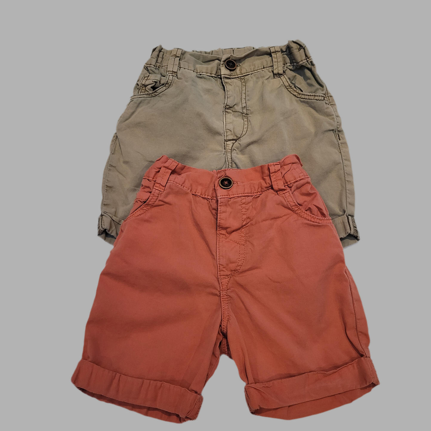 Nutmeg- Pack of 2 Shorts
