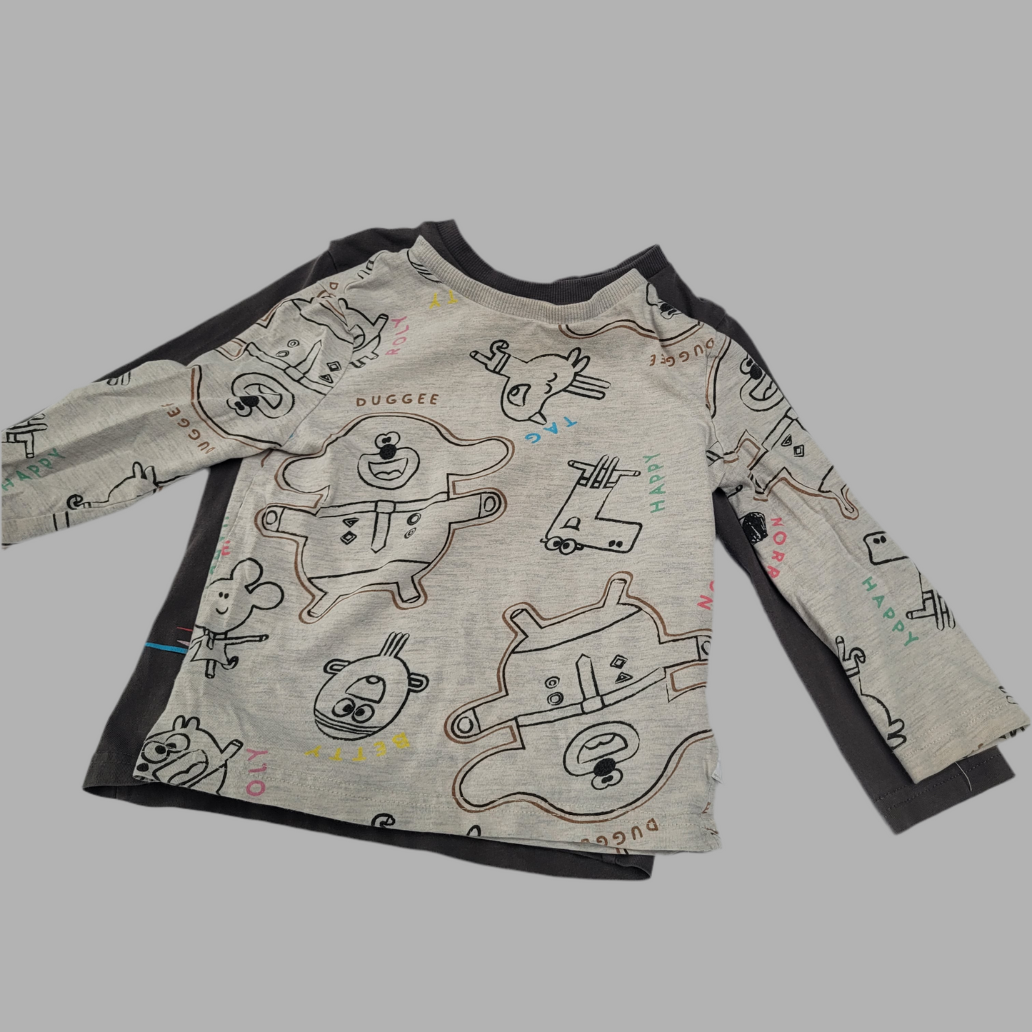 Hey Duggee- Pack of 2 long sleeve Tees