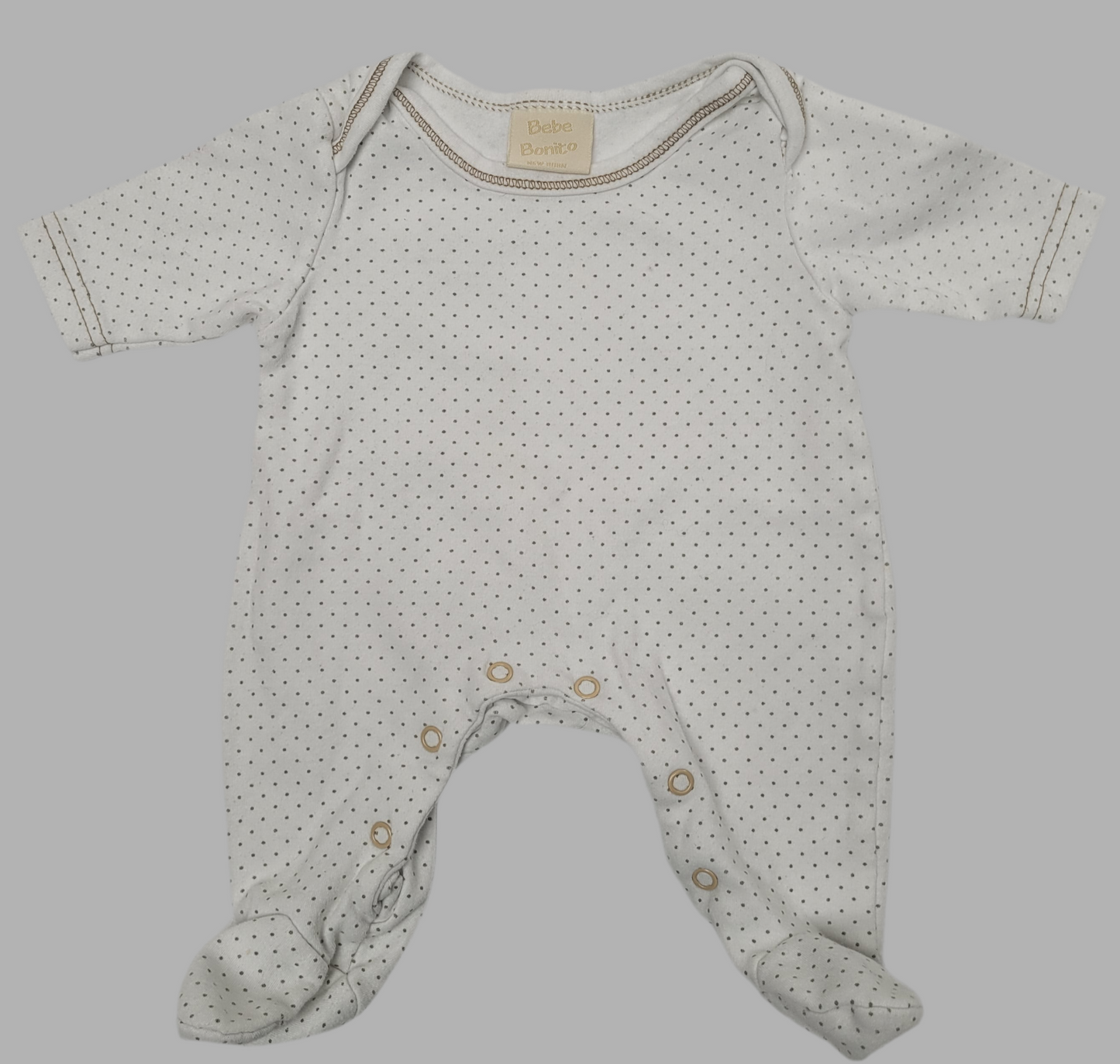 Bebe Bonito- Spotty sleepsuit