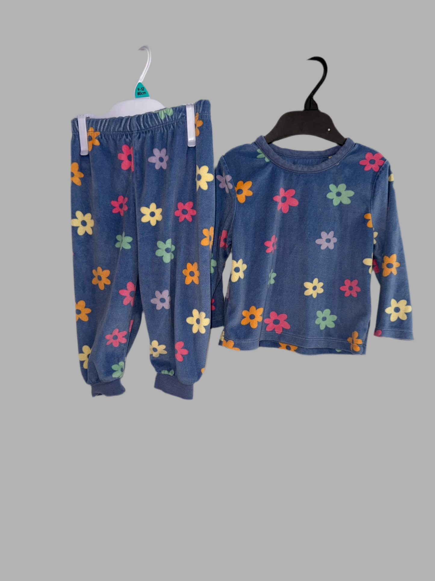 Baby girls floral pjs