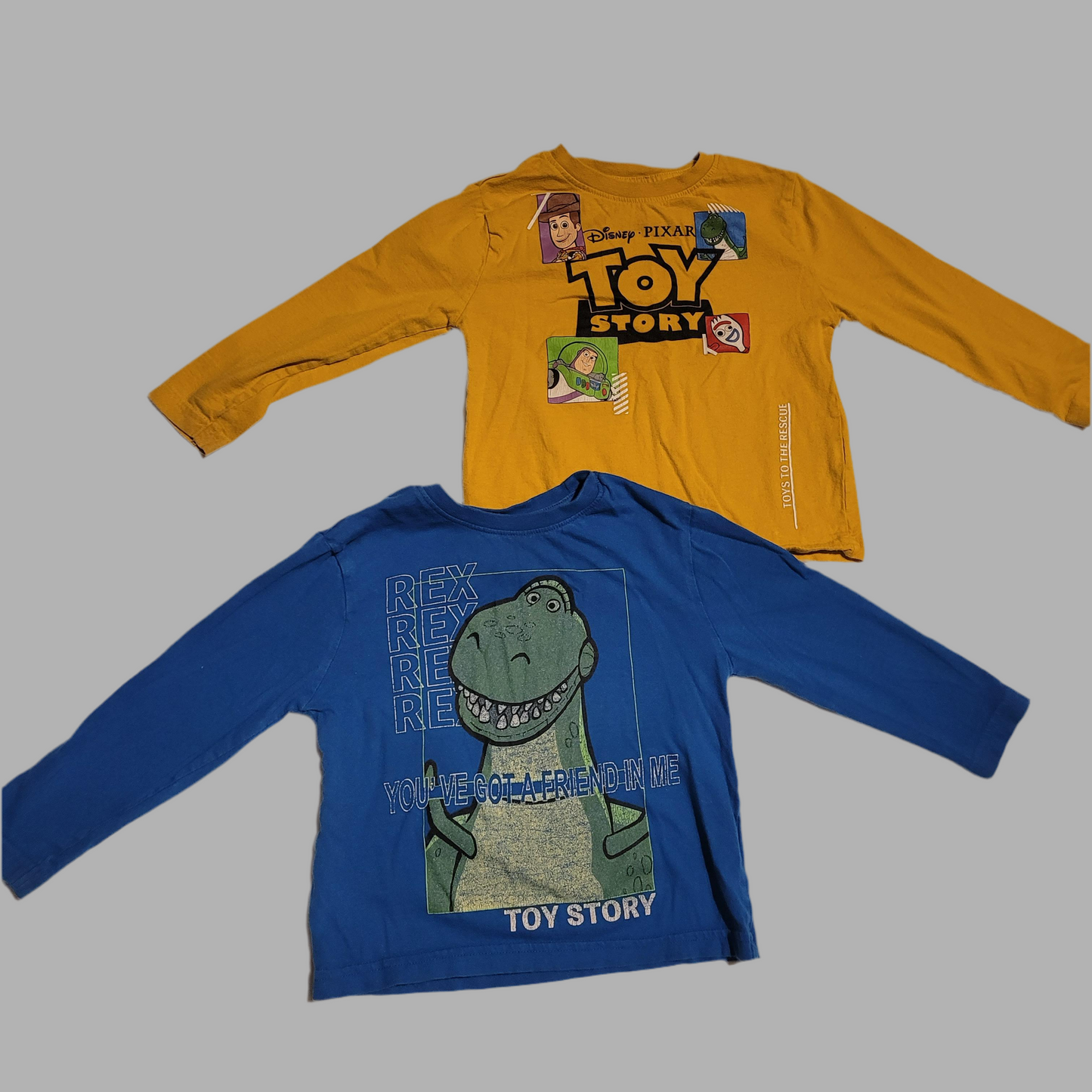 Primark- Toy Story, pack of 2 long sleeve Tees