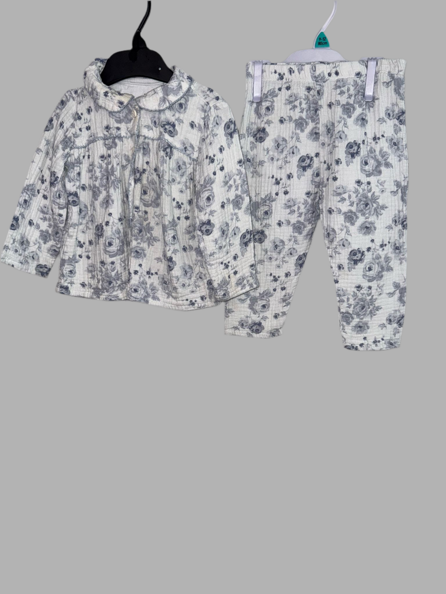 Girls floral pjs
