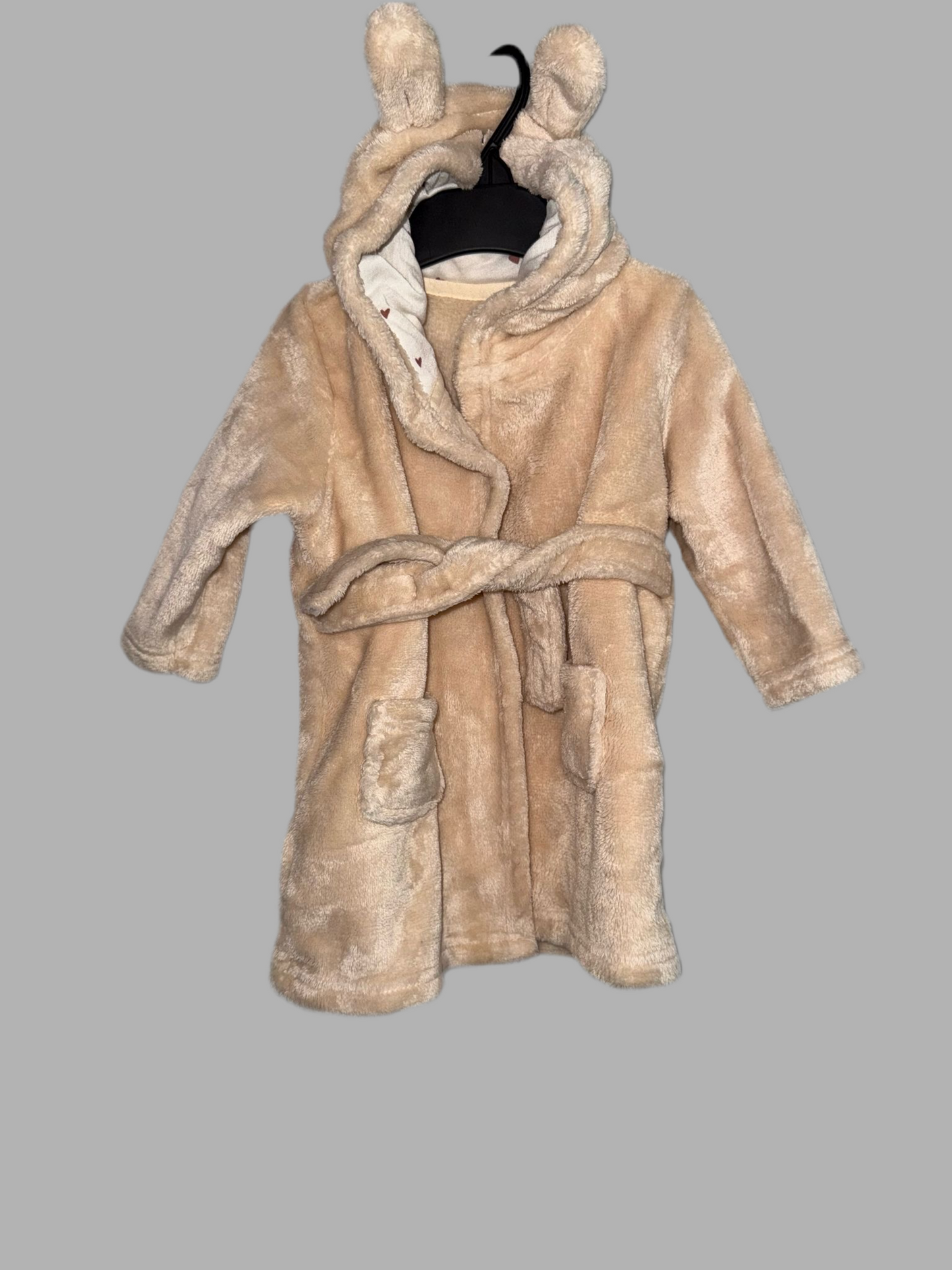 Baby girls dressing gown