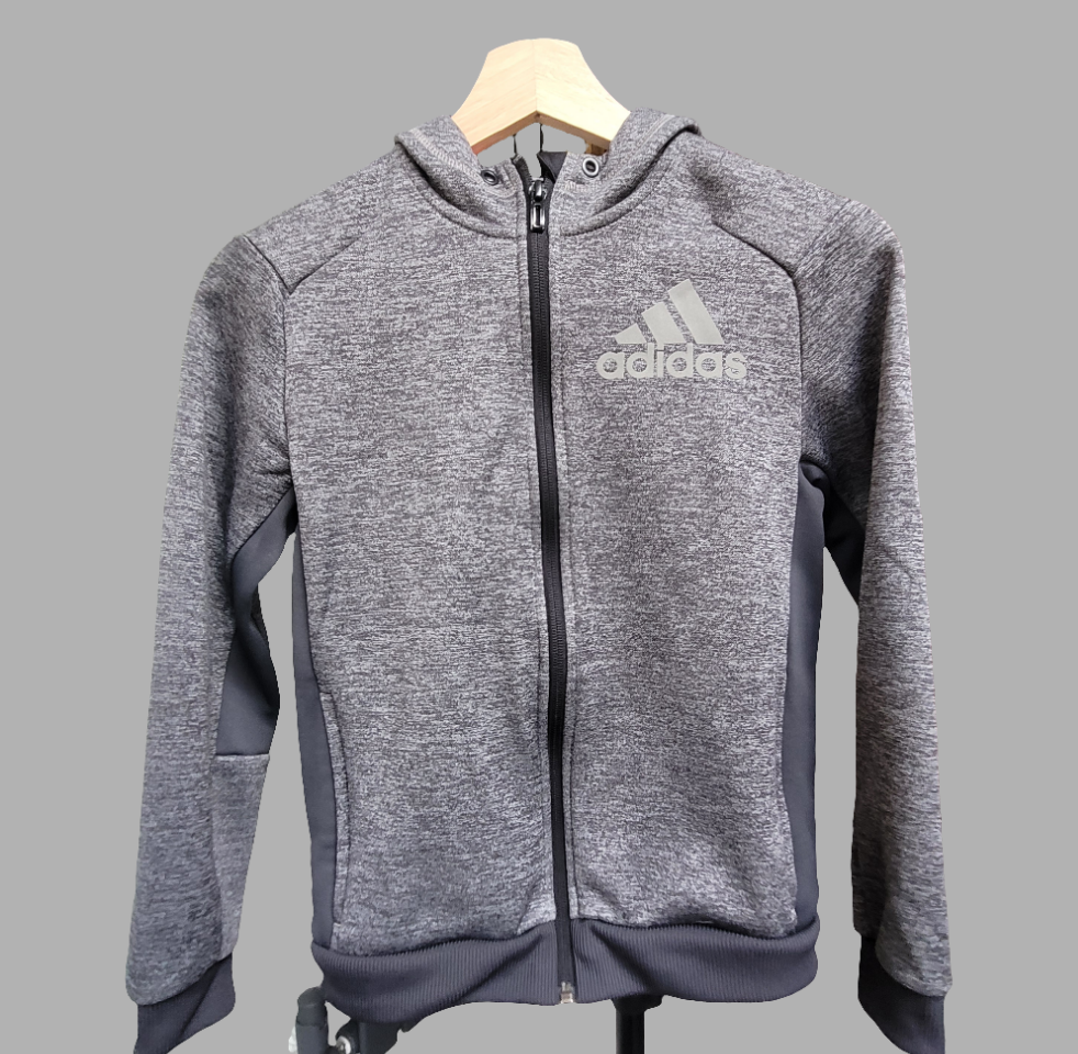 Adidas- Boys Zip-front Hoodie