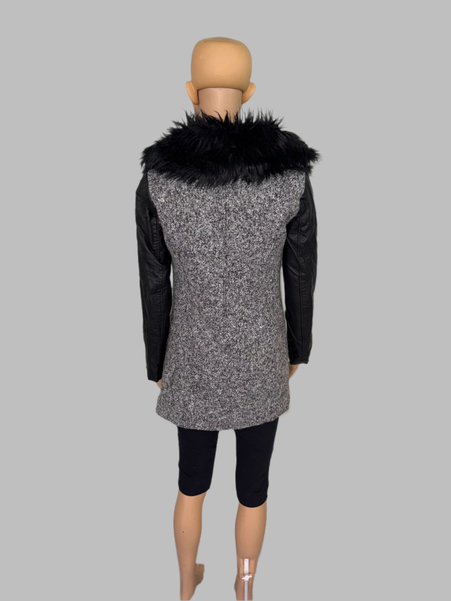 Womens grey/black coat