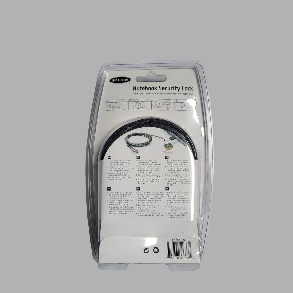 Belkin Notebook Tablet Security Padlock