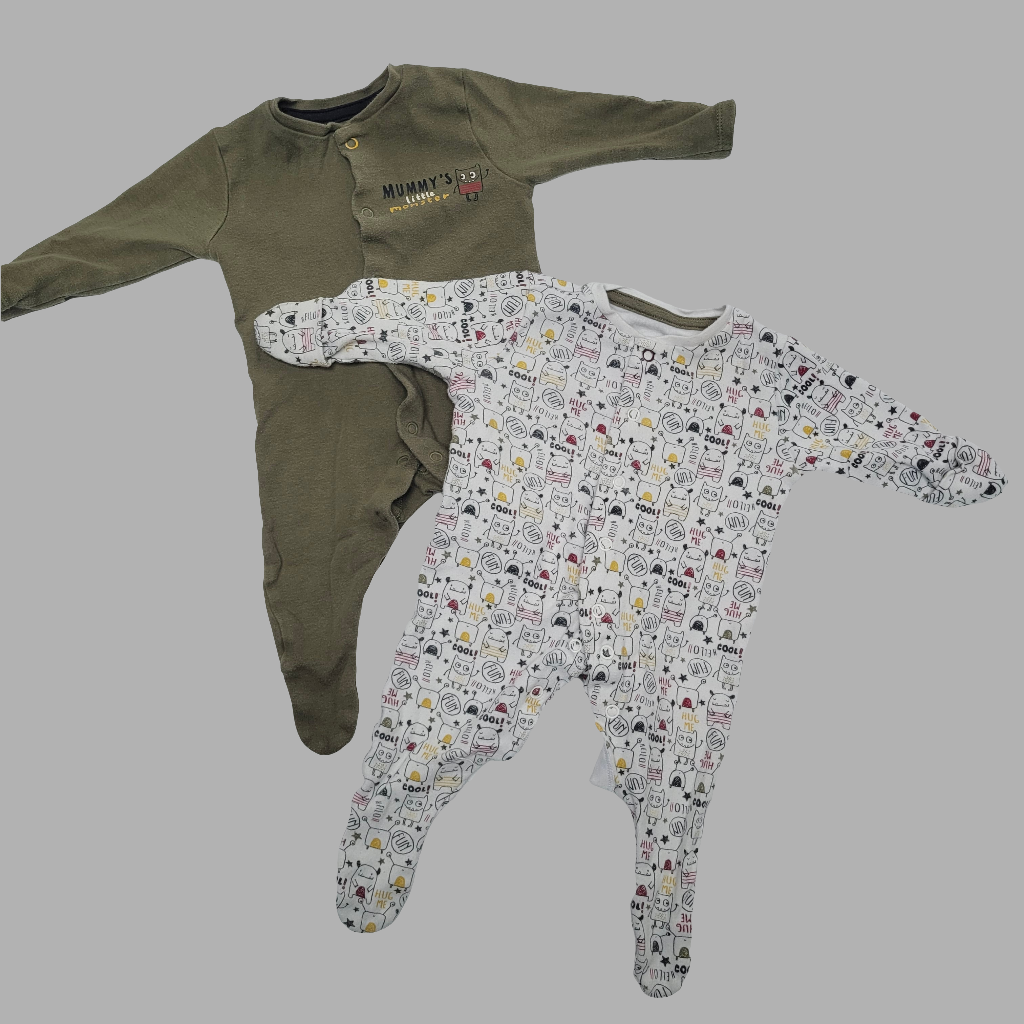 Primark- Pack of 2 sleepsuit