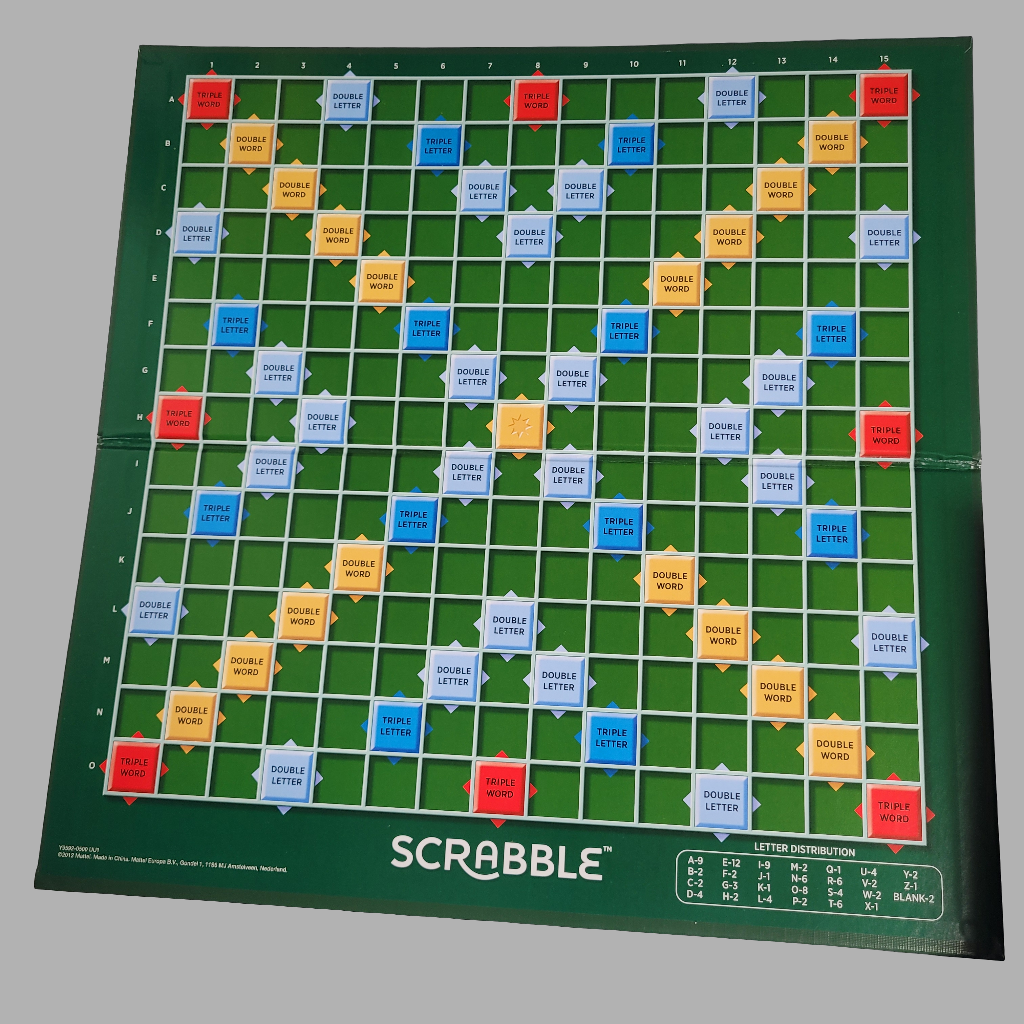 Mattel- Scrabble Game