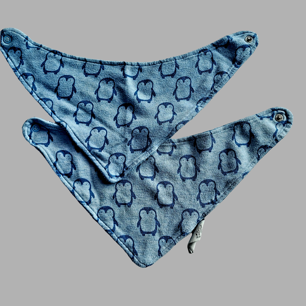 F&F- Pack of 2 Bandana Bibs