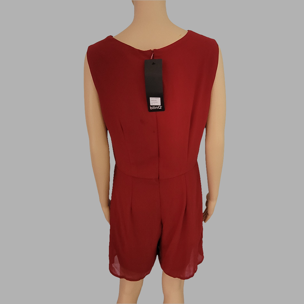 Beaded Short Playsuit