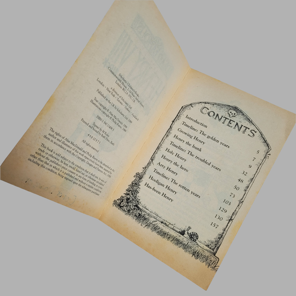 Dead Famous Book- Henry VIII and His Chopping Block