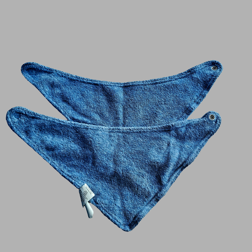 F&F- Pack of 2 Bandana Bibs