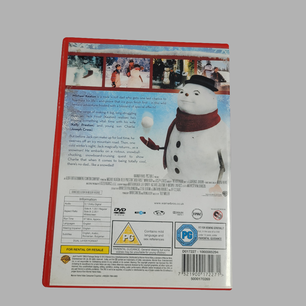 Jack Frost DVD