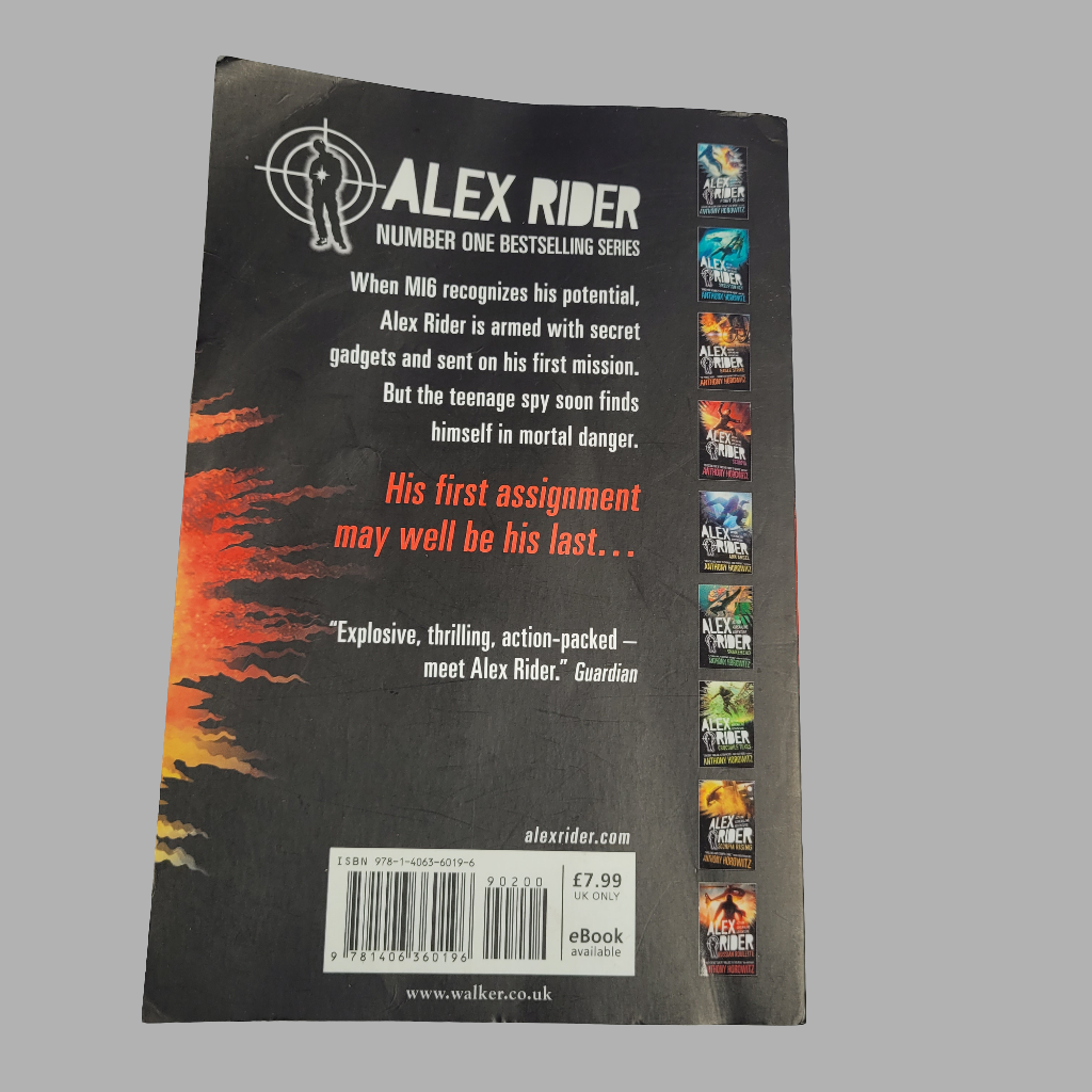 Alex Rider Stormbreaker Book