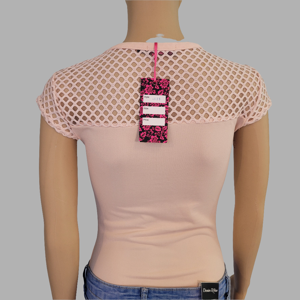 Mesh Detail Bodysuit
