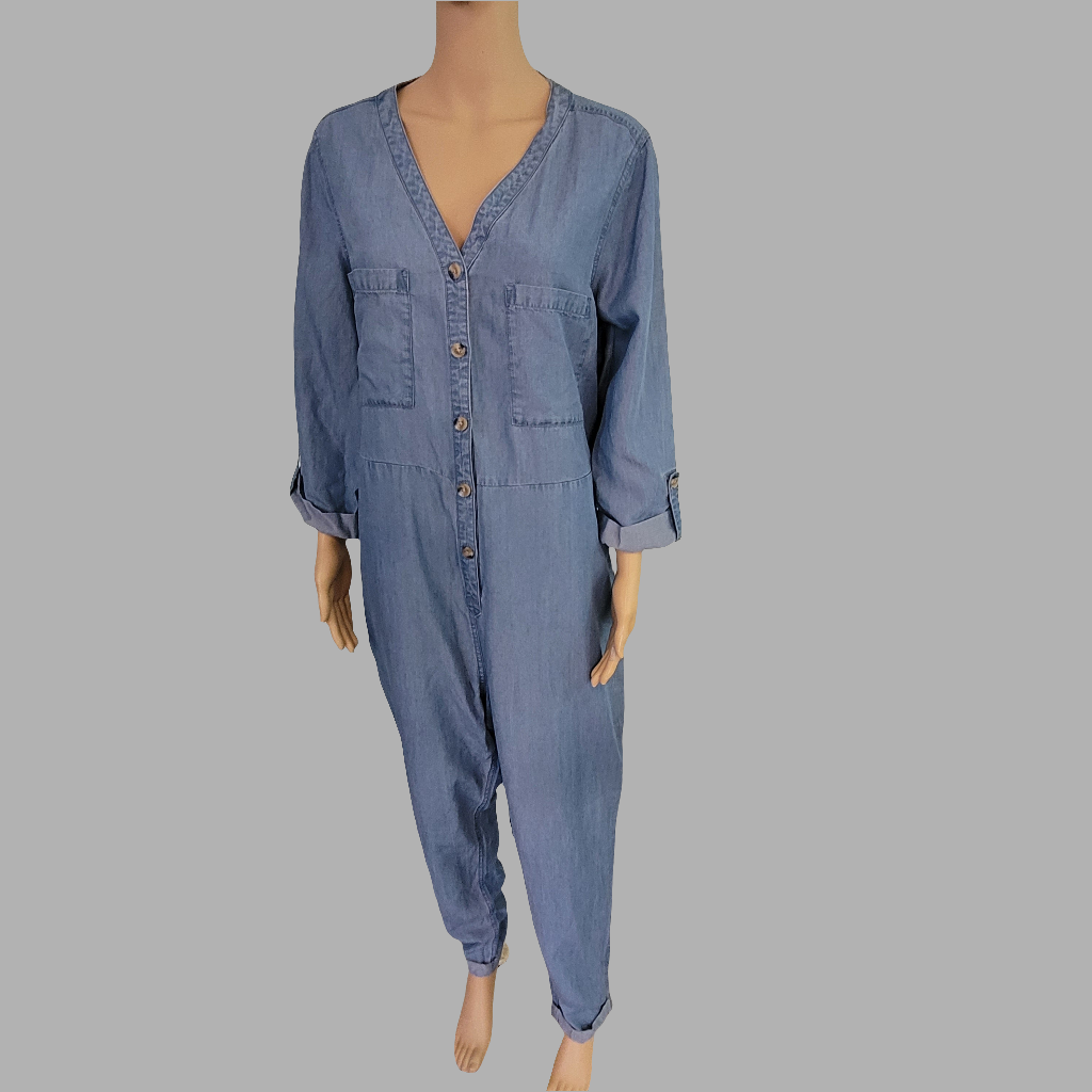 F&F- Denim Jumpsuit