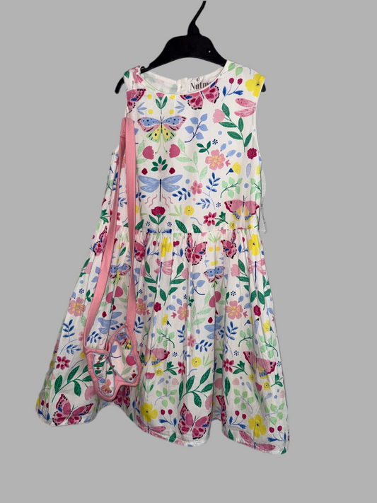 Girls floral summer dress