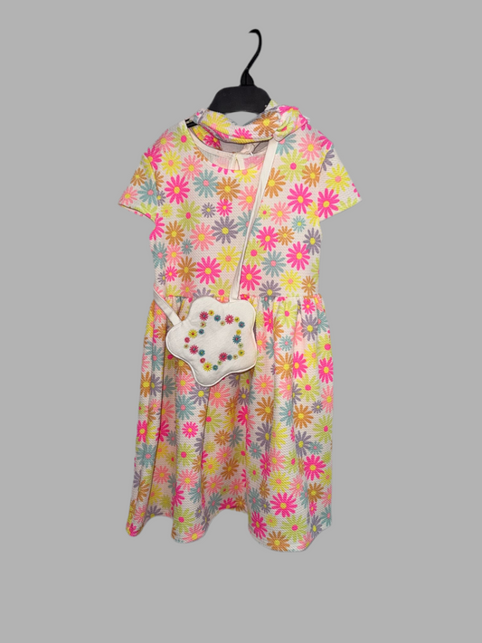 Girls flower summer dress