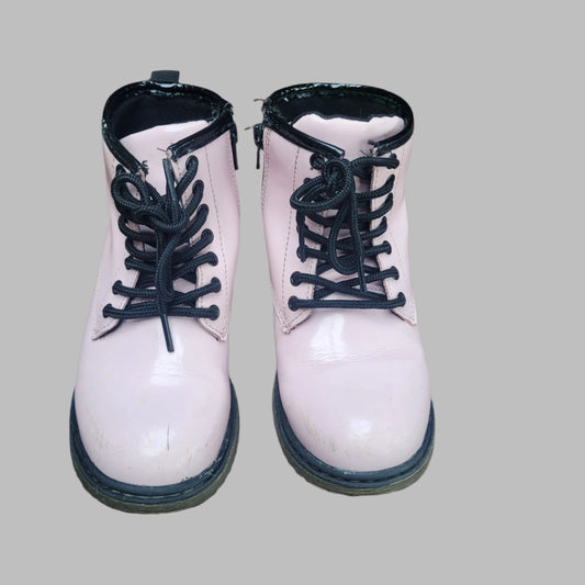Kids Patent Boots