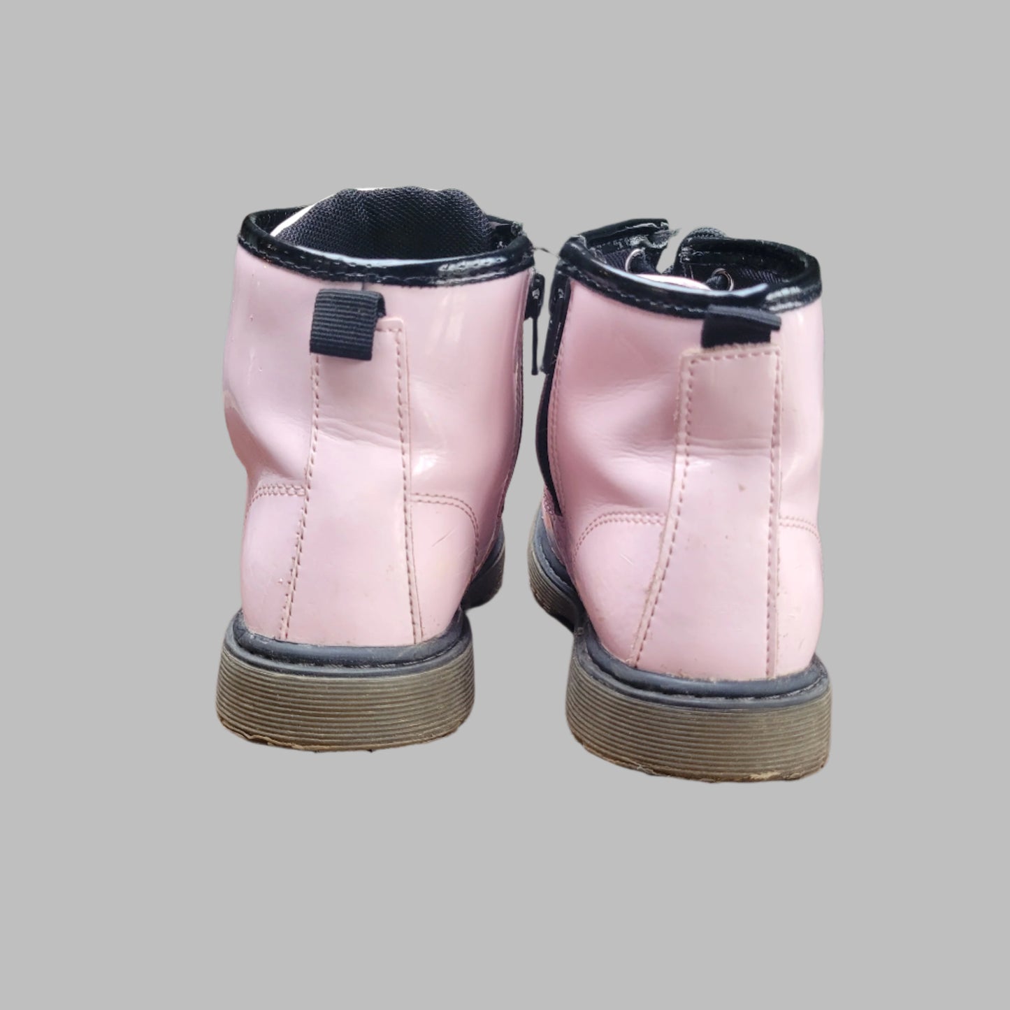 Kids Patent Boots