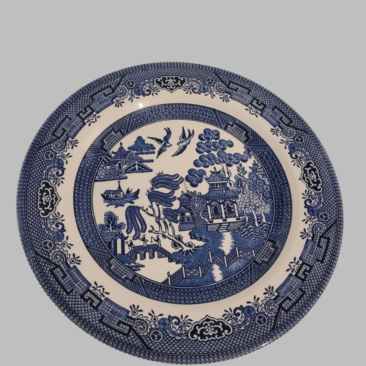 Churchill England- Willow Blue Plate