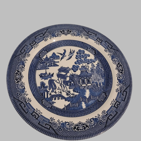 Churchill England- Willow Blue Plate