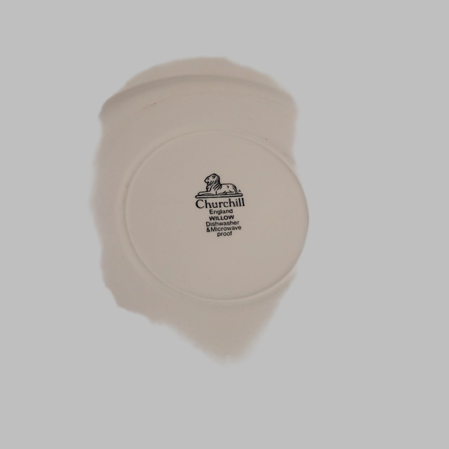 Churchill England- Willow Blue Plate