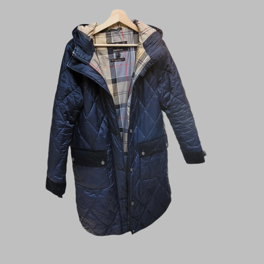 Barbour- Long Quilted Jacket