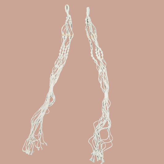Macrame Style Plant Pot Hangers(HIRE ONLY)