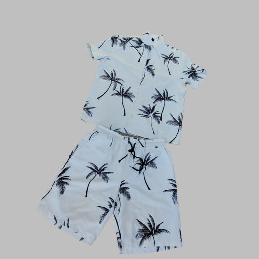 Shein- Shirt & Shorts 2-piece Co-Ord