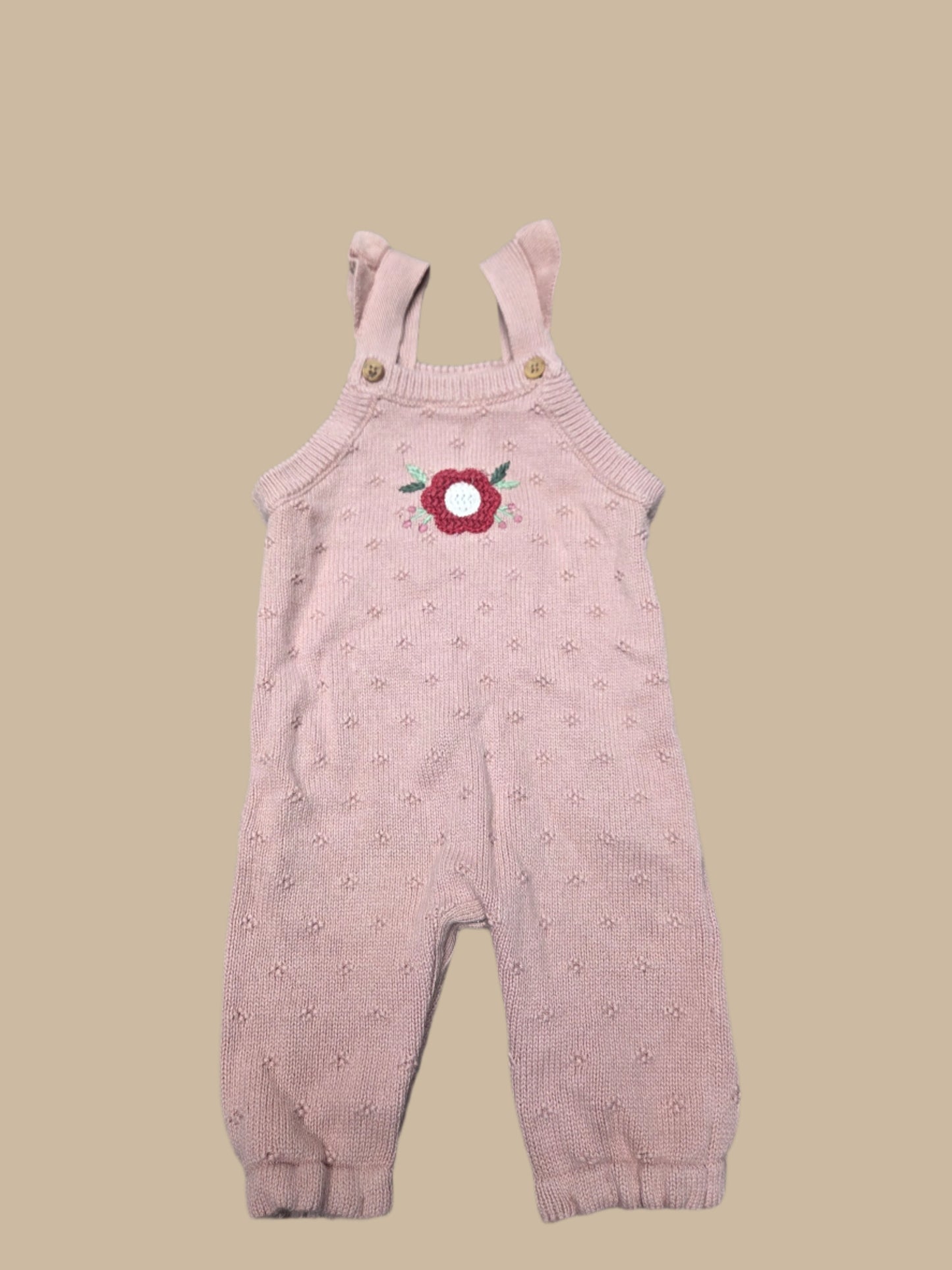 F&F- Knitted Dungarees