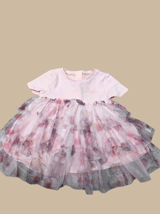 Ted Baker- Tiered Mesh Dress